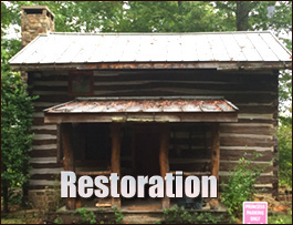 Historic Log Cabin Restoration  Munroe Falls, Ohio